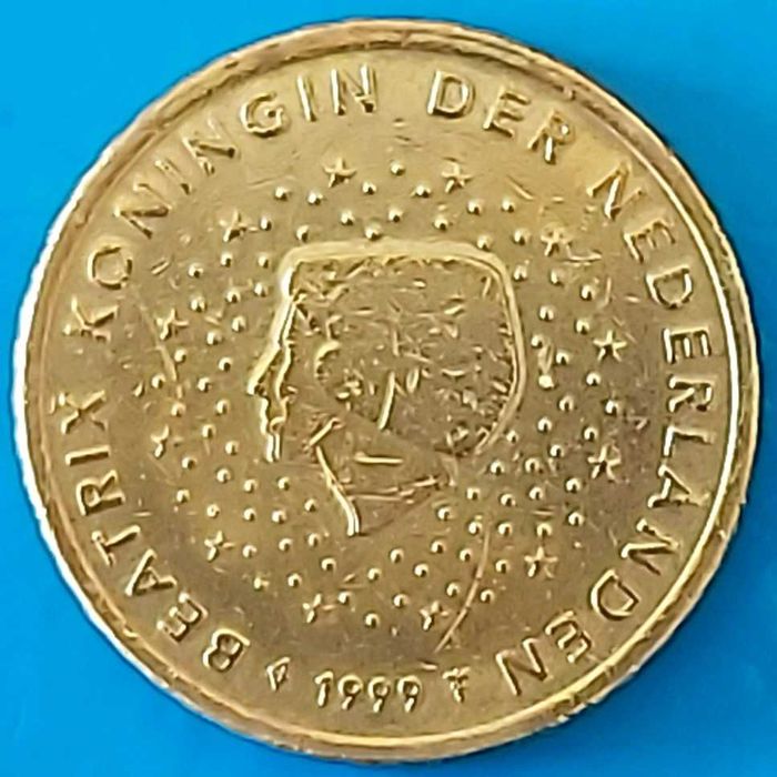 50 Cêntimos de 1999 dos Países Baixos