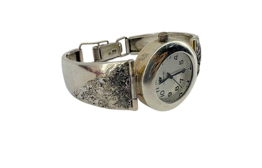 Piękny srebrny damski zegarek Flash Silver 37,07G 925
