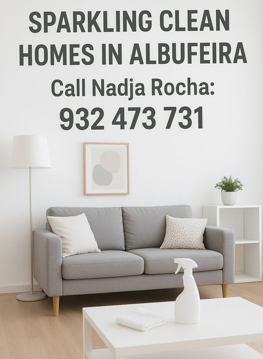I clean properties in AlbufeiraI clean properties in Albufeira