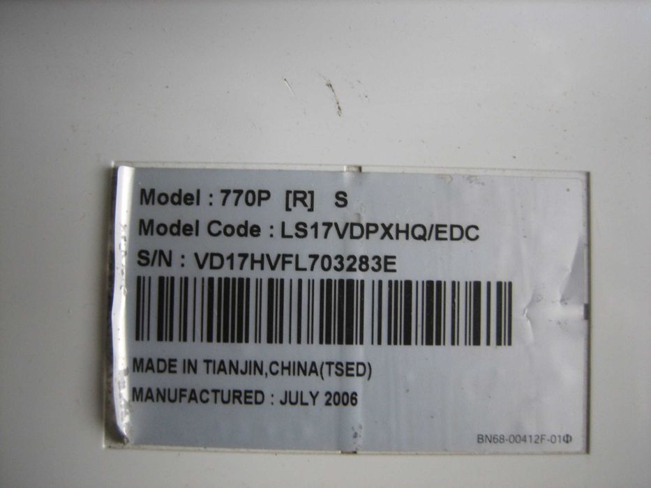 Монитор SyncMaster 770P