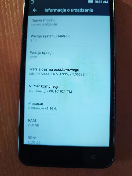 Telefon Lenovo K5