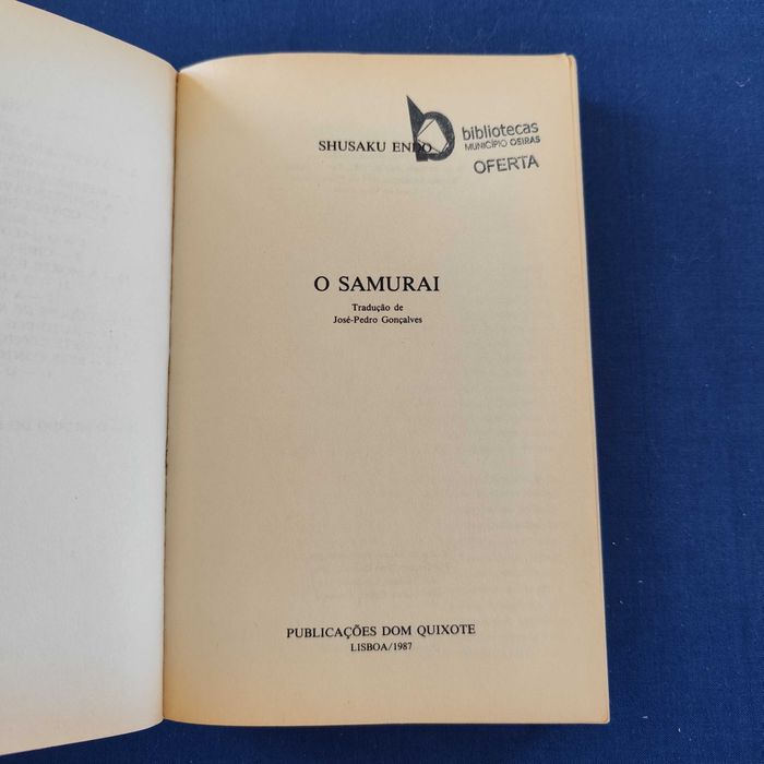 Shusaku Endo - O Samurai