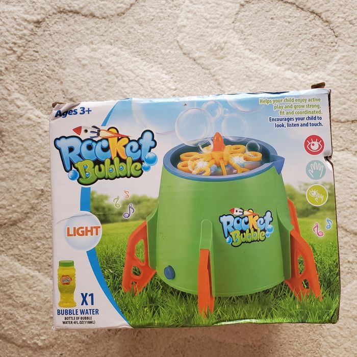 Генератор мильних бульбашок Bubble Fun "Ракета"