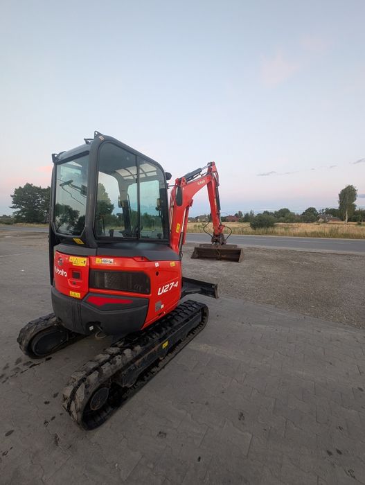 Міні екскаватор Kubota U27-4 2020 р. 15,5 кВт. 2490 м/г.