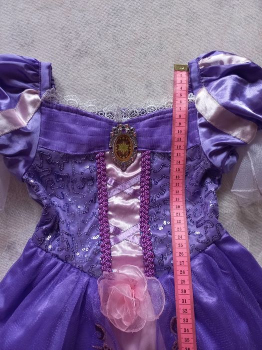 Сукня принцеси Дісней Рапунцель, 3-4 рочки