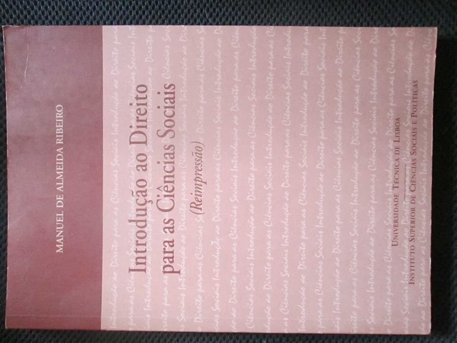 Introdução ao Direito para as Ciências Sociais