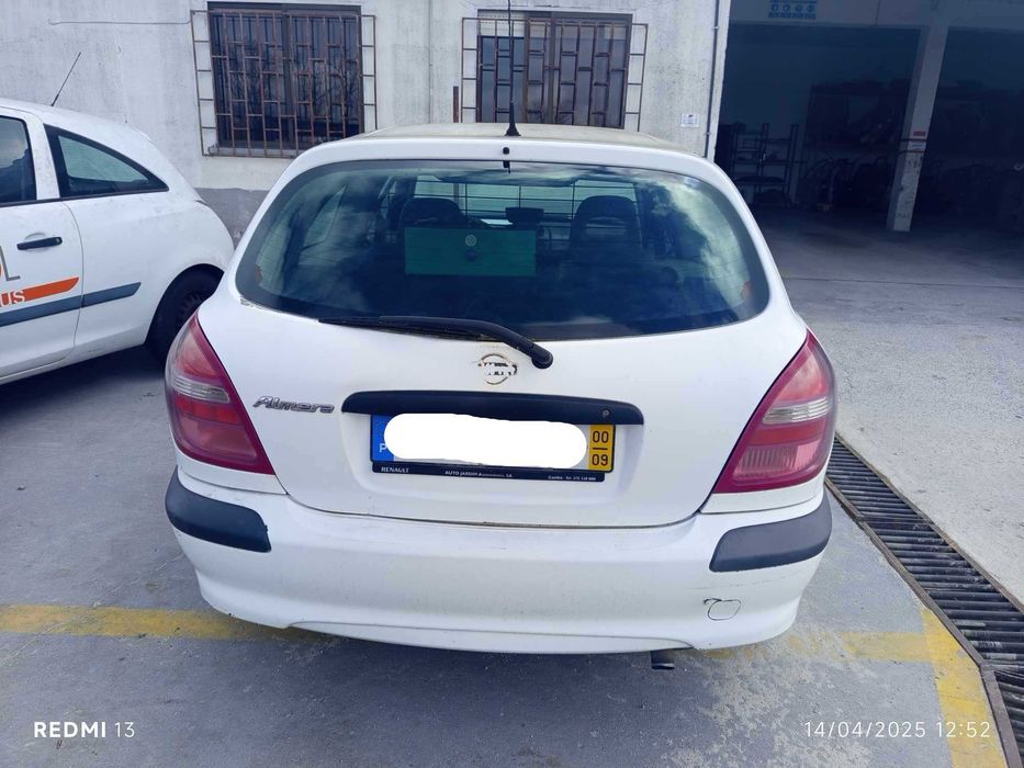 Para peças Nissan Almera Van N16 2.2DI ano 2000