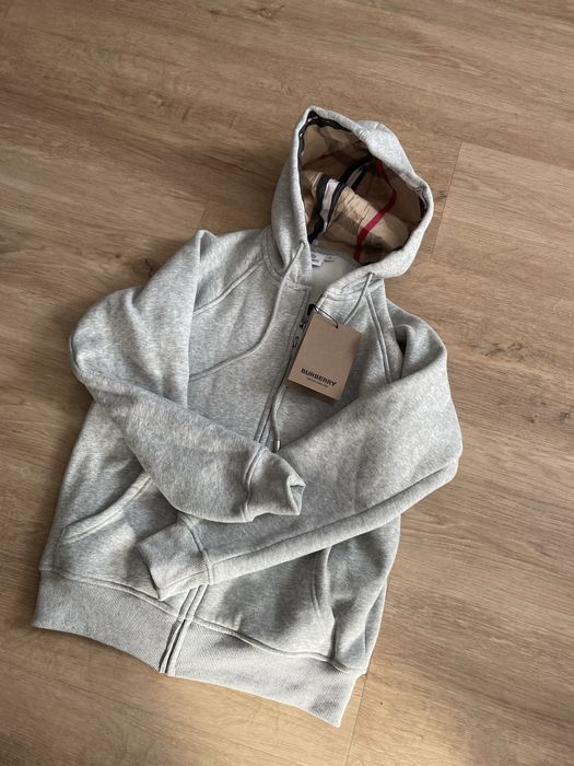 Bluza burberry szara