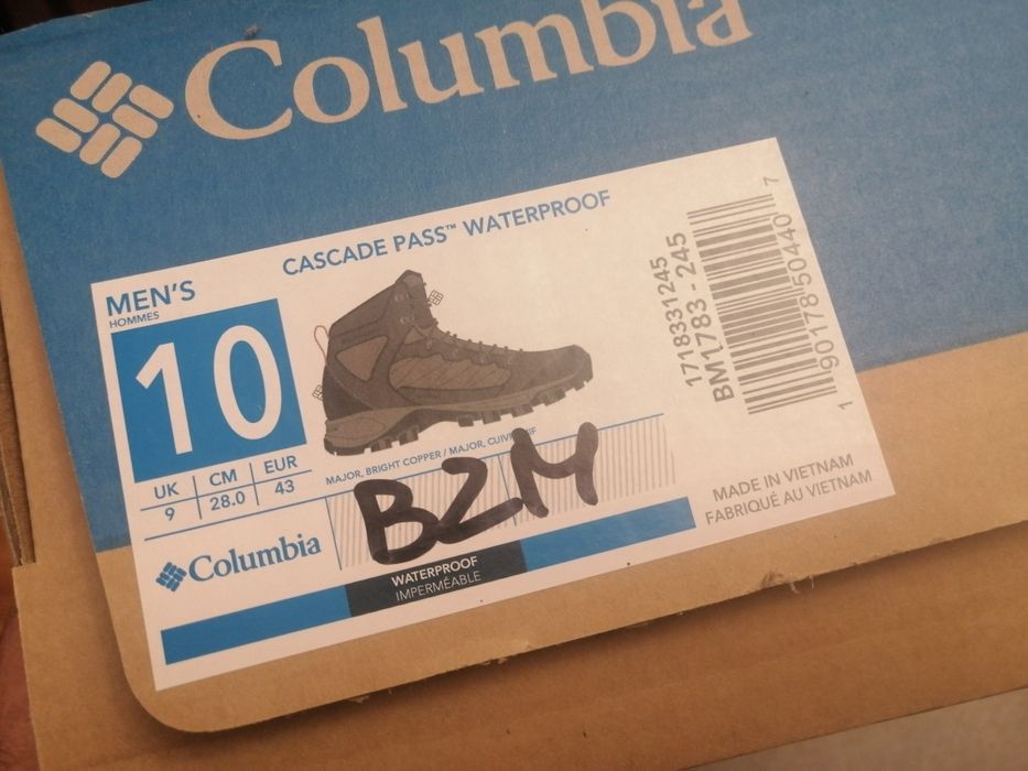 Buty Columbia Cascsde Pass