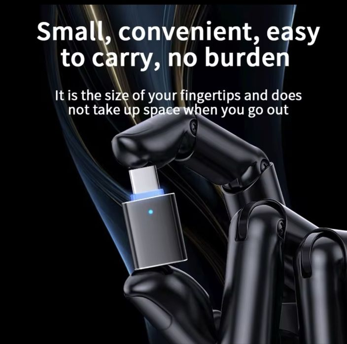 adaptador OTG USB 3.0 -A para USB-C