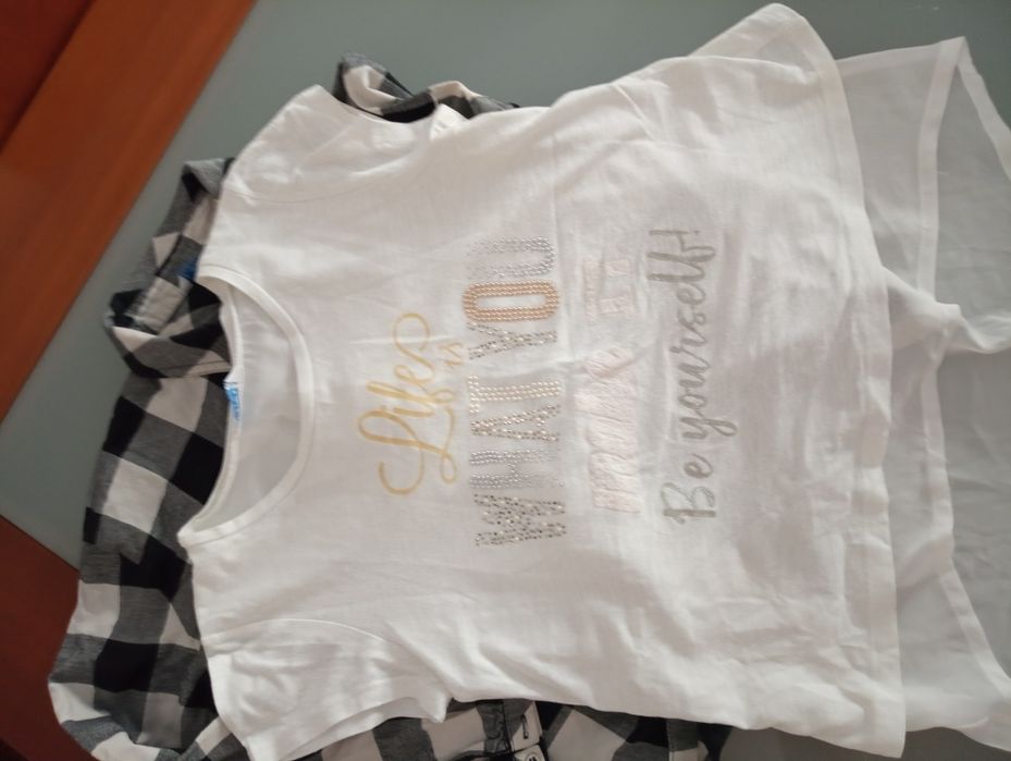 Conjunto Mayoral Camiseiro + Tshirt  Como novos!!