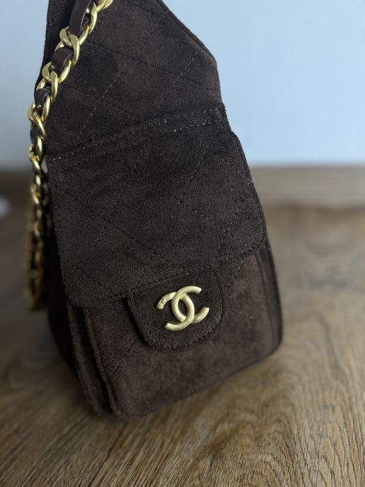 сумка Chanel Hobo 25 /Chanel 25  Handbag замшева