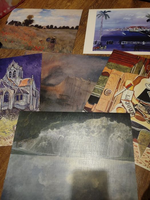 58 sztuk Dzieła Mistrzów Kolekcja Światowego Malarstwa