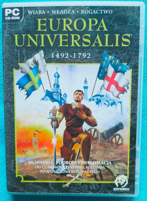 Kolekcjonerska Gra - Europa Universalis 1492 - 1792 PC Dystrybucja PL