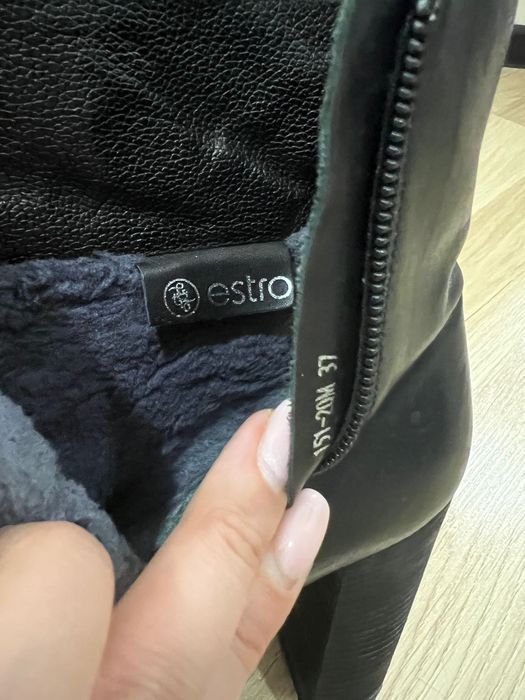 Шкіряні ботильйони Estro, 37 р ТОРГ