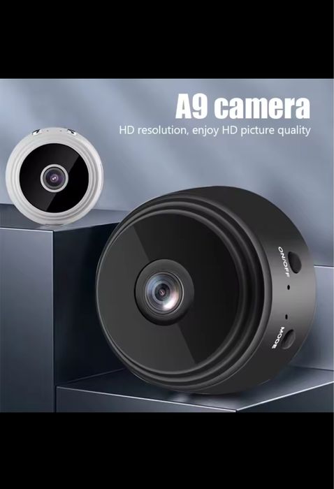 Мини IP камера видеонаблюдения Wi-Fi. Онлайн камера 12мп