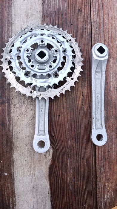 Pedaleira Shimano STX RC FC-MC34 Vintage MTB (1996) 170mm