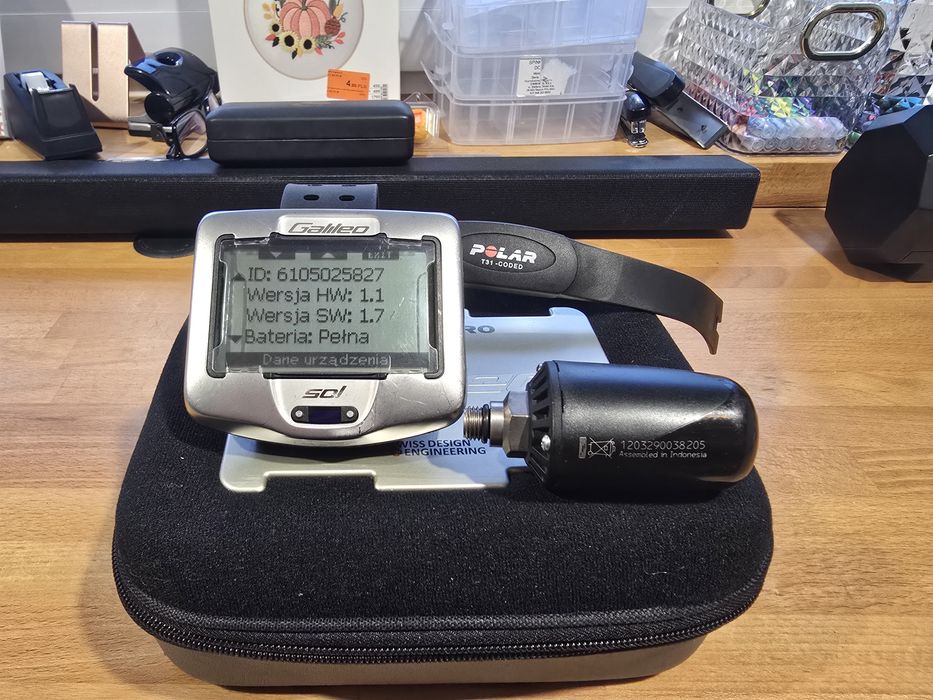 Komputer nurkowy Uwatec Galileo Sol z nadajnikiem