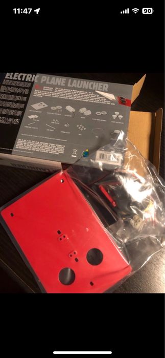 Electric plane launcher