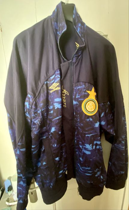 Casaco vintage Umbro Inter de Miláo  ,L,anos 90 ,raridade