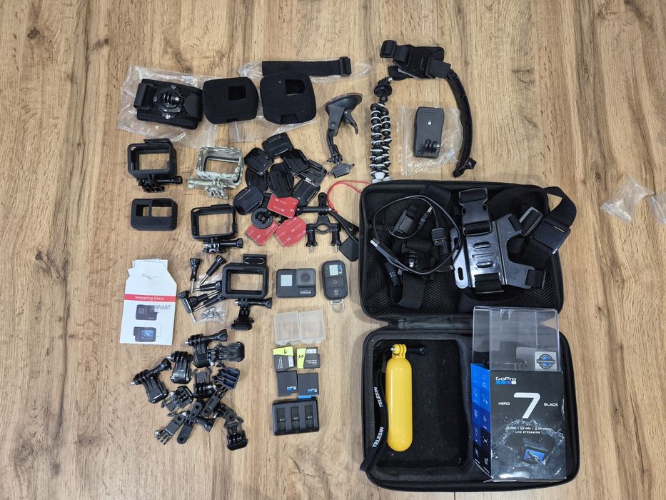 Kamera Go Pro 7 black dużo akcesoriów