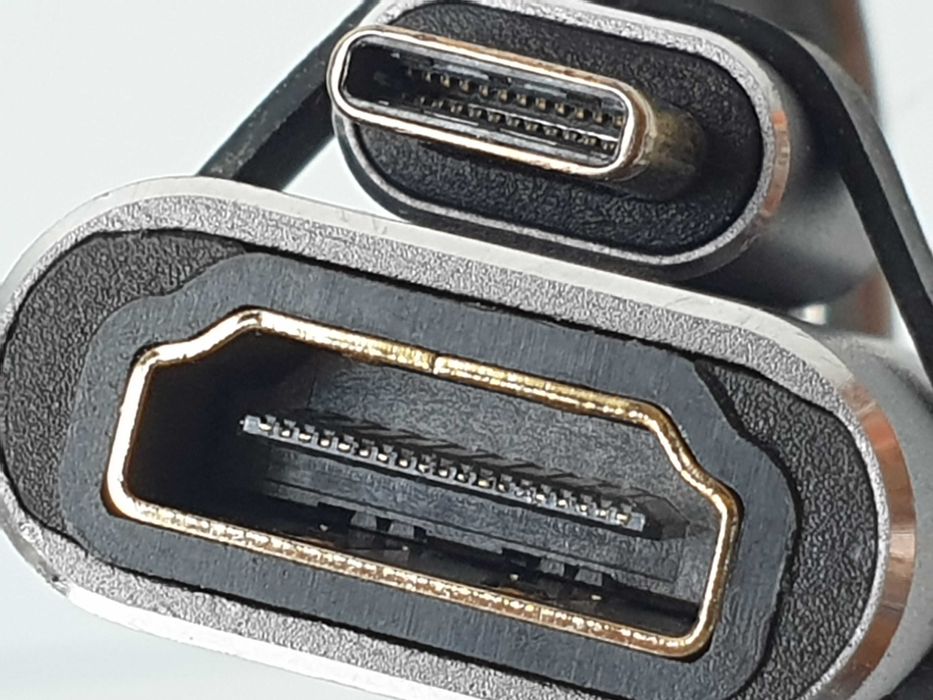 QGeeM USB TYPE C to HDMI Adapter 4K, Thunderbolt 3