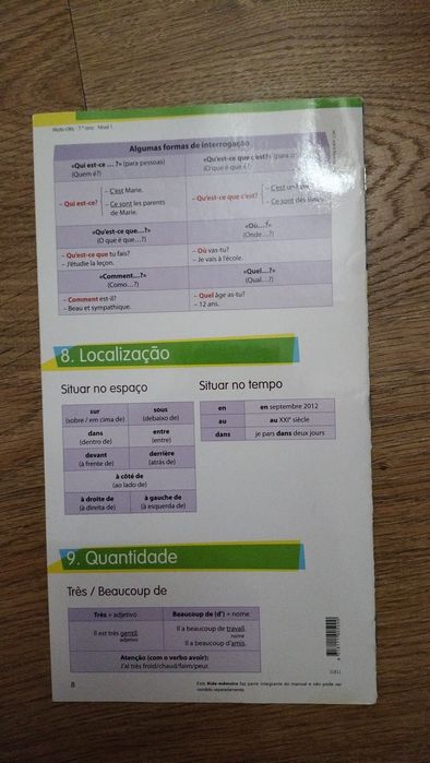 Manual de francês 7° ano