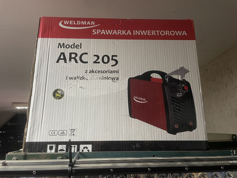 Spawarka Weldman inwertorowa ARC-205 200A