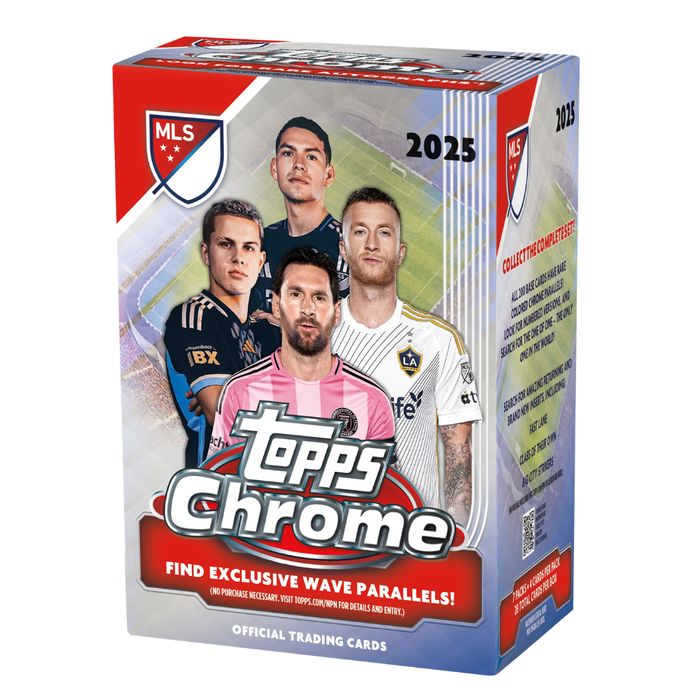 2025 Topps Chrome MLS Value Box