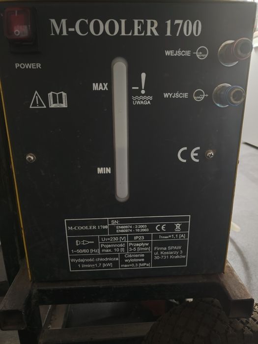 Spawarka ideal expert tig 300 plus chłodnica i palniki