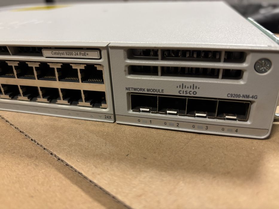 Cisco Catalyst C9200L-24P-4G PoE+64740481393665121