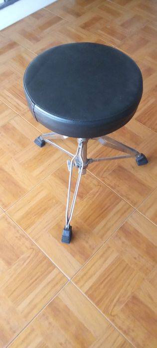 Kit de baquetas percussão + saco de transporte + banco