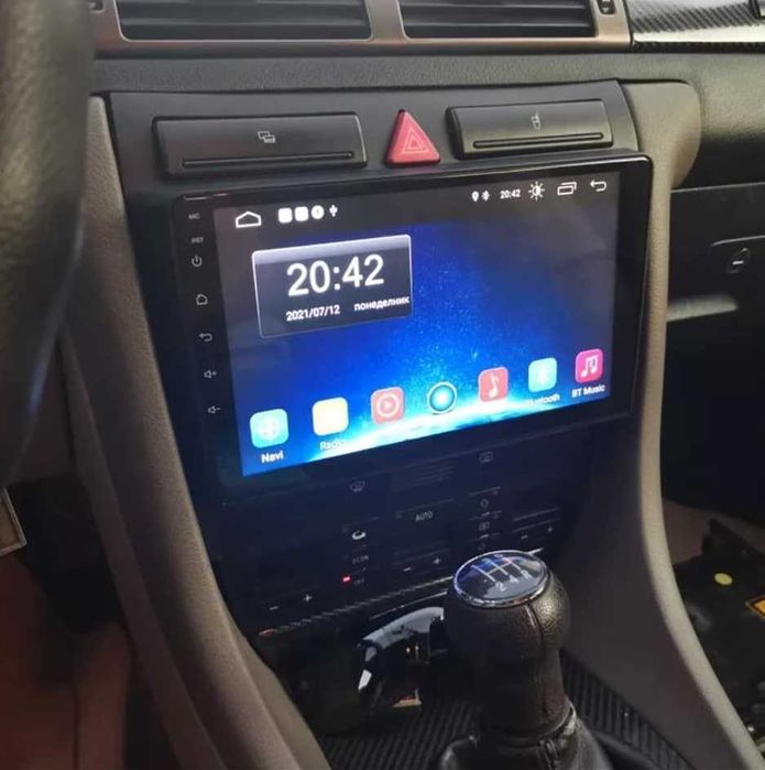Rádio 2DIN 9" [4+64GB] • AUDI A6 (1997 a 2005) • Android • Allroad C5