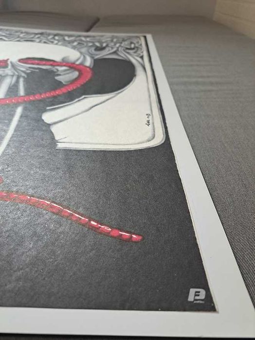oryginalny Poszukiwacze zaginionej arki Jakub Erol plakat Indiana