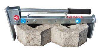Pinças levantamento de blocos cimento PAVÊ Const. Civil RIBANT. AP28