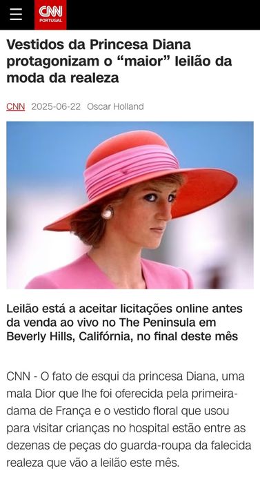 Sapatos LE CHIC pertencentes á Princesa Diana de Gales.