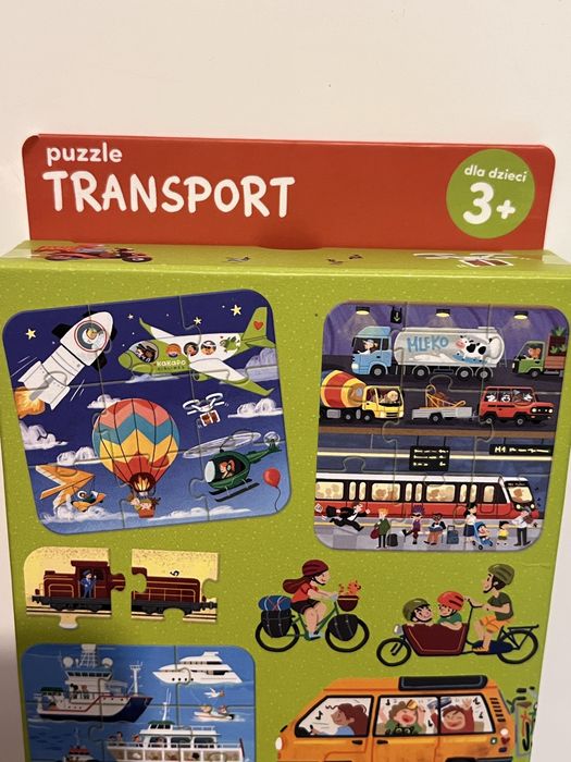 Puzzle CzuCzu 3+ Transport
