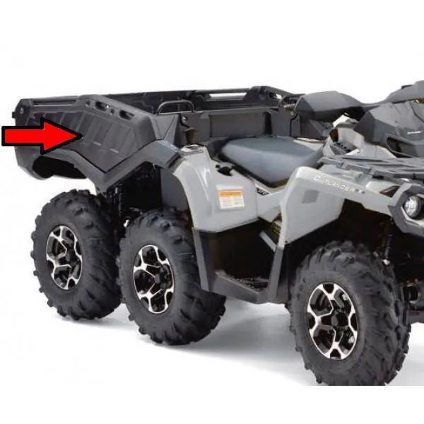 PLASTIKOWE BURTY CARGO WALL KIT CAN-AM OUTLANDER 6x6 715001989