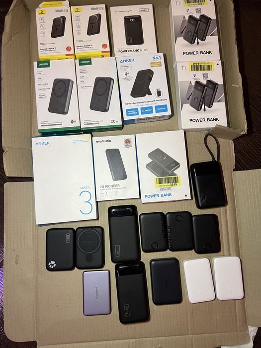 Повербанки Baseus INIU Ugreen PD Pioneer Anker  Power Bank