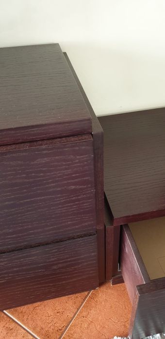 Sala de estar castanha chocolate