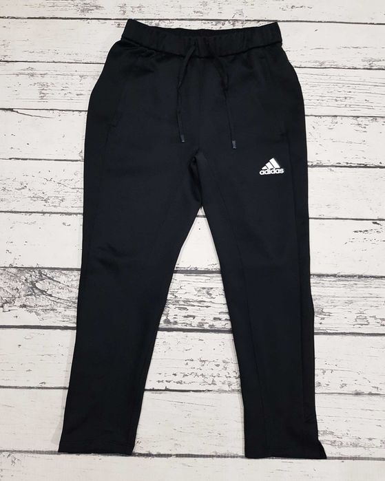 Adidas * aeromotion * spodnie * dresowe * męskie * czarne * ideał * M