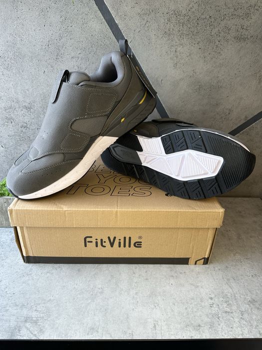 Розмір 48 та 49 Фірмові чоловічі діабетичні сліпони FitVille Оригінал