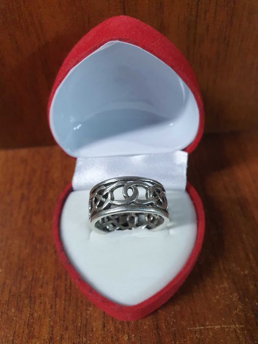 Srebrny sygnet/obrączka