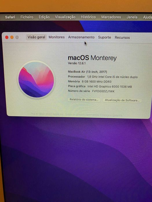 MacBook Air 13" 2017 in good condition64750932502786123