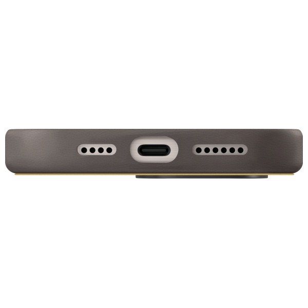 UNIQ etui Lyden DS i Phone 16 Pro Max 6.9" Magclick Charging żółto-szary/yellow-grey