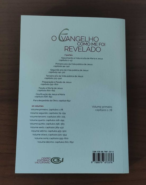 O Evangelho como me foi revelado - Maria Valtorta