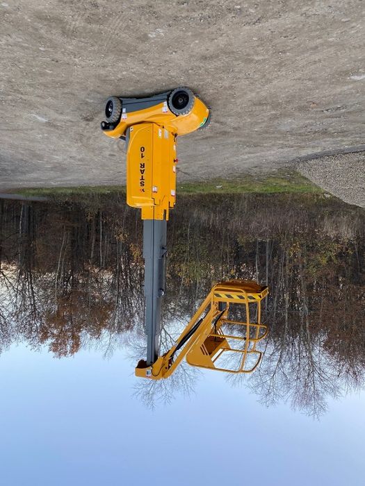 Wynajem podnośnika zwyżka 10 metrów HAULOTTE JLG GENIE MANITOU