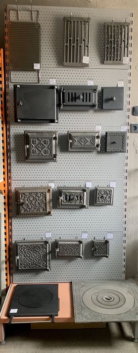 Все для печей та камінів, пічне литво, пічна цегла, шамотна цегла