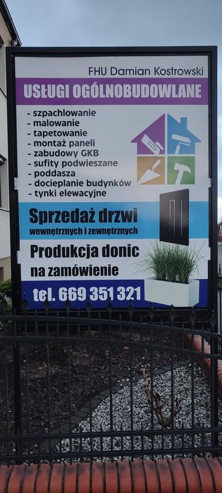 Donice termo wykonam różne wymiary i kolory