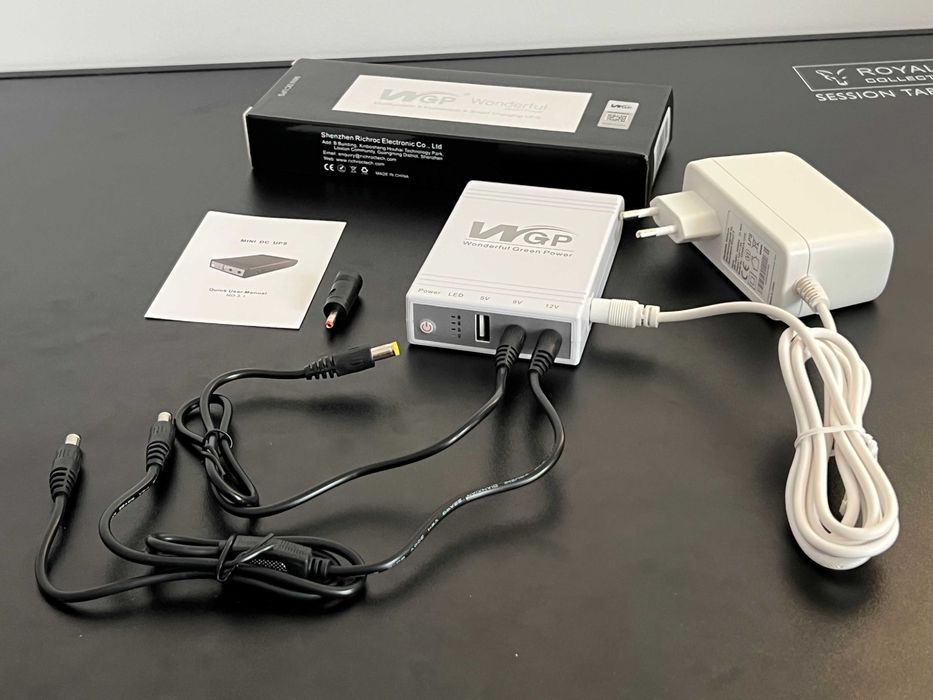 Безперебійник WGP 10400mAh 24W ДБЖ для роутера міні упс павербанк